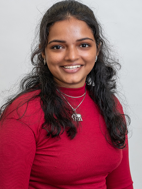 Portrait photograph of staff member, Greeshma Giridhar